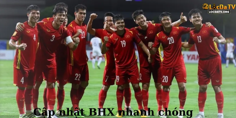 Cập nhật BHX nhanh chóng