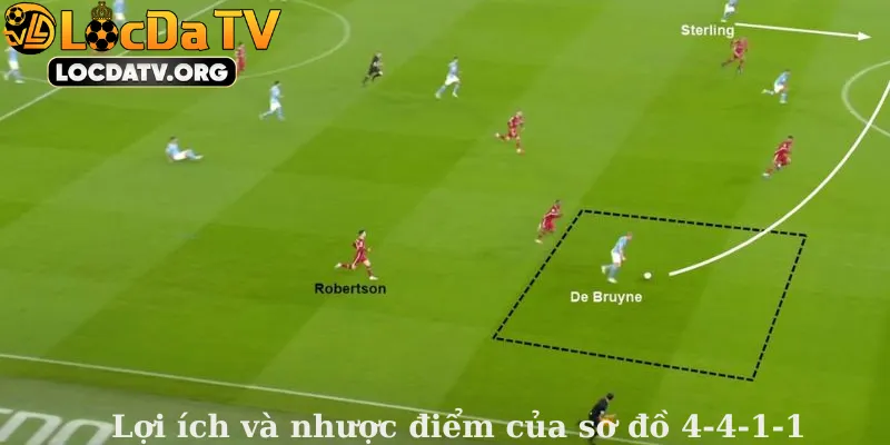 Lợi ích và nhược điểm của sơ đồ 4-4-1-1